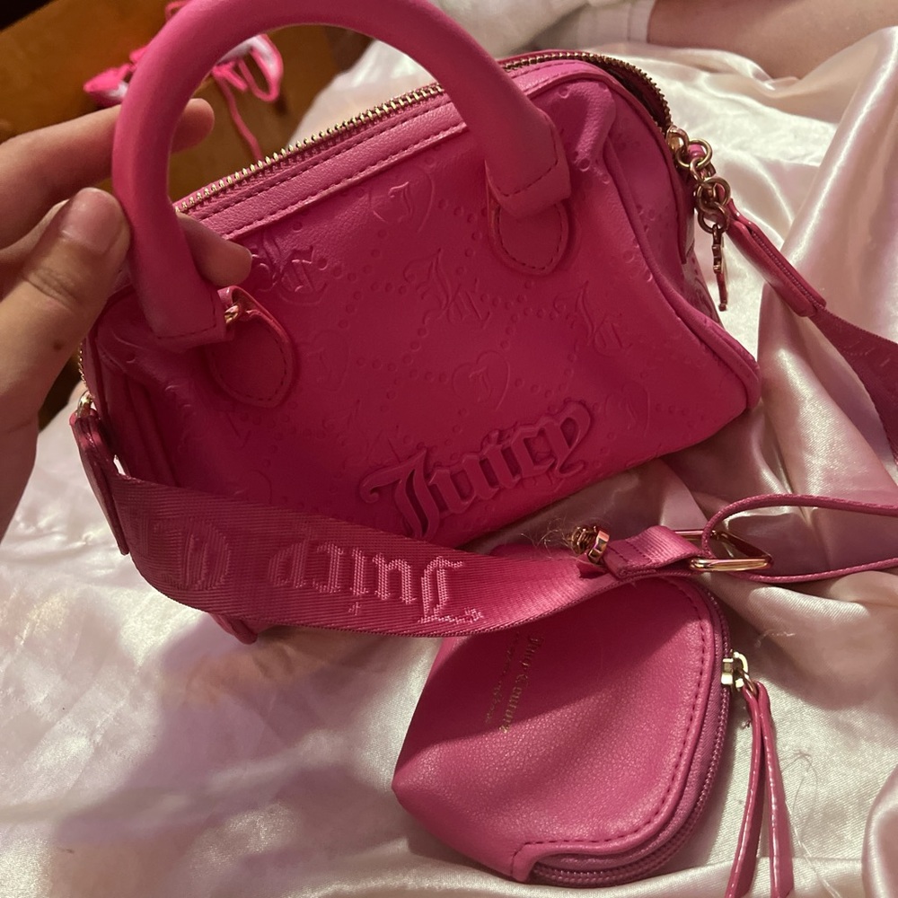 Juicy Couture Bold Pink Mini Bag Set